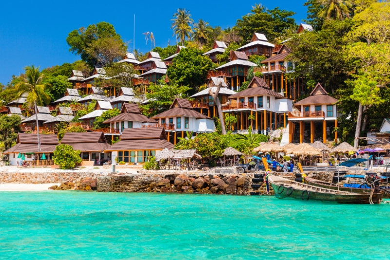 Beautiful beach landscape in Thailand
